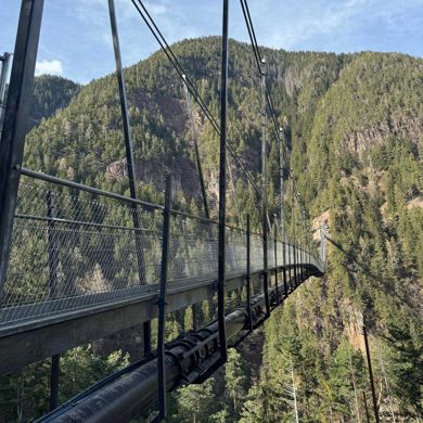 Il ponte sospeso Marterloch