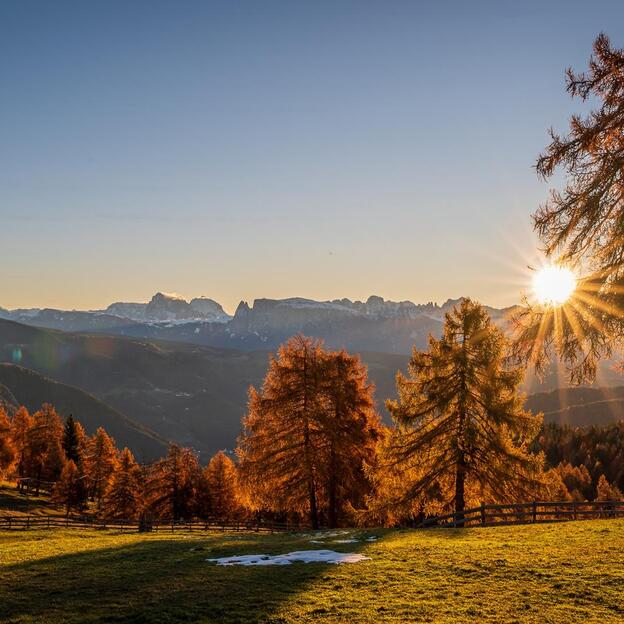 Il Salto al tramonto