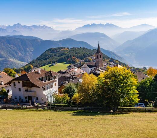 San Genesio in autunno