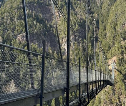 Il ponte sospeso Marterloch